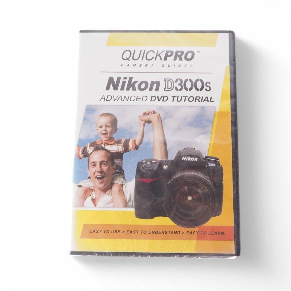 QuickPro Camera Guides Nikon D300s‎ Advanced DVD Tutorial NEW